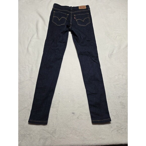 Levi's Women's Skinny Jeans - Dark Blue - Picture 2 of 13